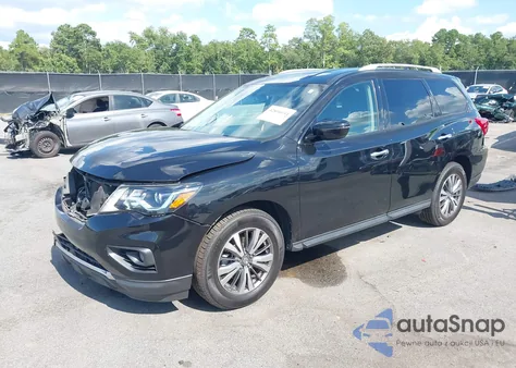 2020 Nissan Pathfinder Sv 2Wd z USA, uszkodzony, nr VIN 5N1DR2BN1LC597153